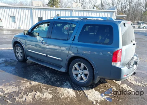 2012 Nissan Armada Platinum из США, поврежденный, VIN 5N1AA0NE7CN618943